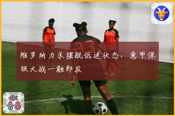 维罗纳力求摆脱低迷状态，意甲保级大战一触即发